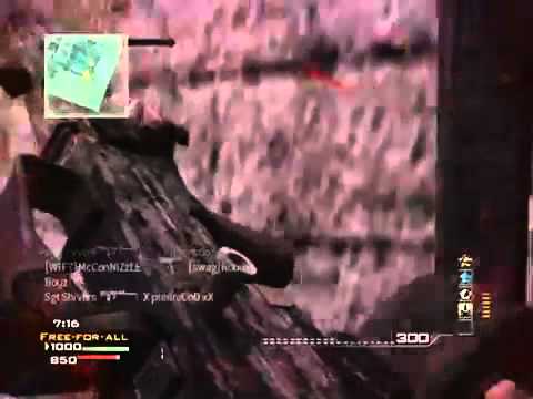 MW3 clip - Sgt Shivers - L86 FFA streak