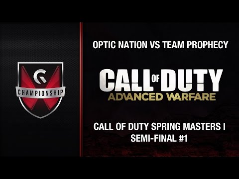 OpTic Nation vs Team Prophecy - GC's 2015 Call of Duty Spring Masters I (SF #1)