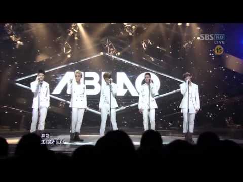 120115 SBS人氣歌謠 MBLAQ 낙서Scribble (Comeback Stage)