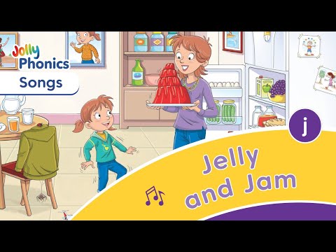 Jelly And Jam - Jolly Phonics Song - Learn Letter Sound /j/ for Kids - British English