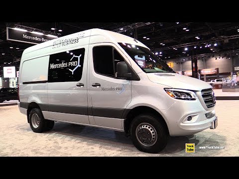 2019 Mercedes Sprinter Cargo 3500 - Exterior and Interior Walkaround - 2019 Chicago Auto Show
