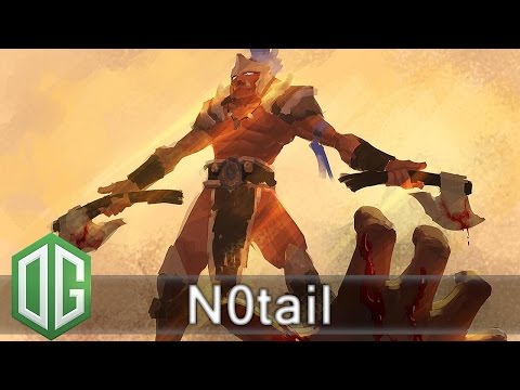 OG.n0tail Troll Warlord Gameplay - Ranked Match - OG Dota 2.