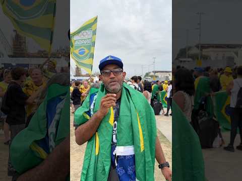 Clima de copa do mundo no Rio de Janeiro! #avozdarua  #brasil #riodejaneiro #copadomundo
