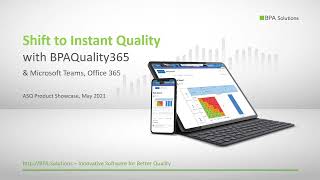Videos zu BPAQuality365