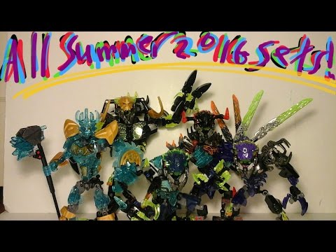 ALL Summer 2016 Bionicle Sets Modified!!!