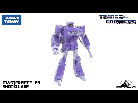 TakaraTomy Transformers MP-29 Masterpiece SHOCKWAVE Video Review