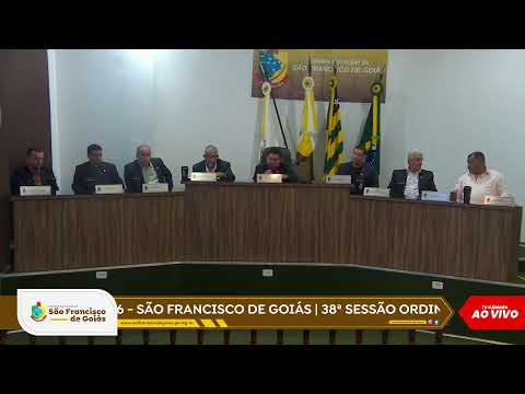 38ª SESSÃO ORDINÁRIA DE 2025 - SÃO FRANCISCO DE GOIÁS