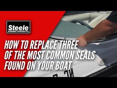 How To Replace Three of The Most Common Seals Found on Many Bowriders and Ski Boats