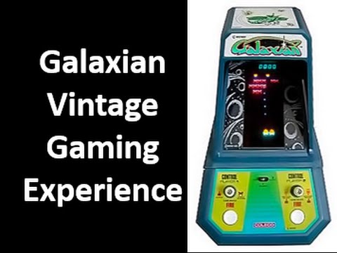 Vintage/Retro Gaming Experience! Galaxian Mini-Arcade by Coleco - Jibber Jab Reviews!