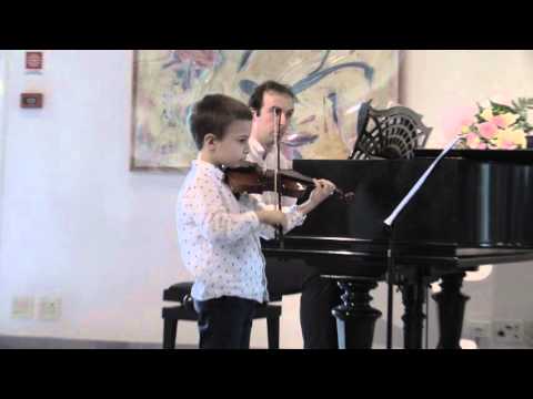 Nicolò Pellegrino - Saggio di Violino della classe di Silvia Salvi -  2016
