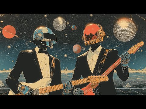 Daft Punk Gravity Boulevard Boogie🪩🤖 | Chill Disco, Electro Funk, Neo Soul, Retro Groove Playlist