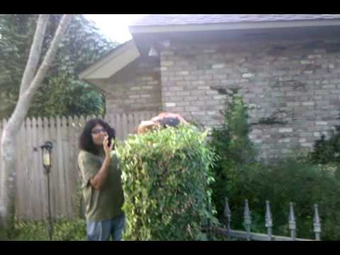 Drunk guy pushed off wall