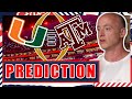 Miami Vs Texas A M CFP Preview Prediction Josh Pate S College Football Show