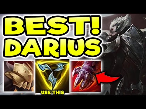 DARIUS TOP IS NOW 100% BUSTED (NEW META BUILD) - S11 DARIUS TOP GAMEPLAY (Season 11 Darius Guide)