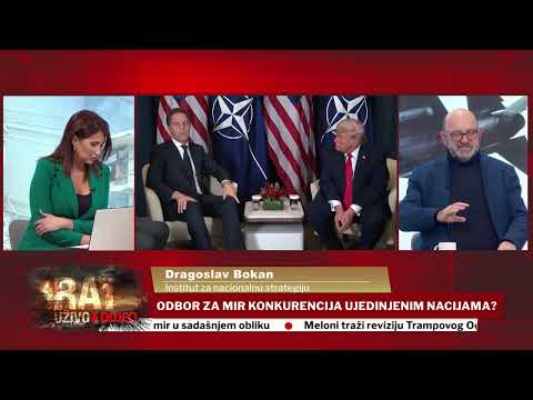 RAT UŽIVO - Trampov „Odbor za mir“, Grenland, Ukrajina i armada pred Iranom