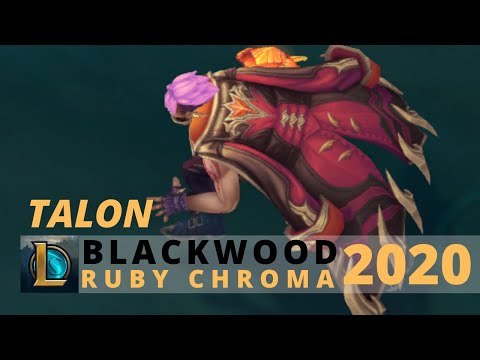 Blackwood Talon Ruby Chroma 2020 - League Of Legends