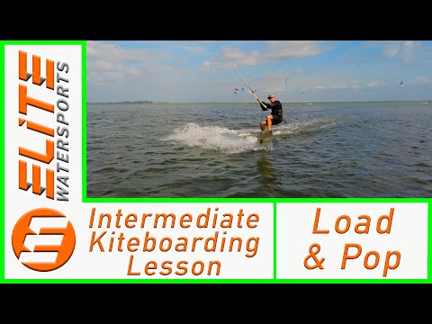 Intermediate Kiteboard Lesson- Load and Pop
