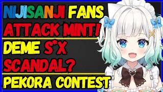 The Deme S*x Scandal is INSANE, Nijisanji SISTERS ATTACK MINT & DOKI, Pekora big contest