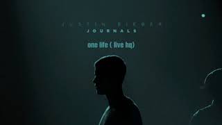 Justin Bieber- One Life (HQ from Journals Live)