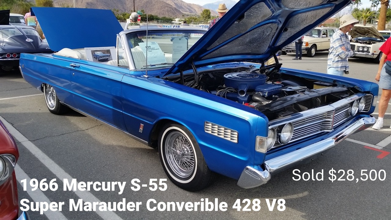 Super-Rare 1966 Mercury S-55 Ragtop Packs 428 V8 Muscle, It's a