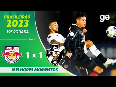 Gols e lances de Red Bull Bragantino x Vasco da Gama