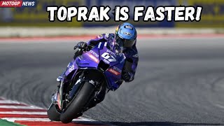 Download lagu TOPRAK BREAKS THE MATRIX! 😱 Yamaha V4 Destroys Marquez’s Record at Mugello! mp3