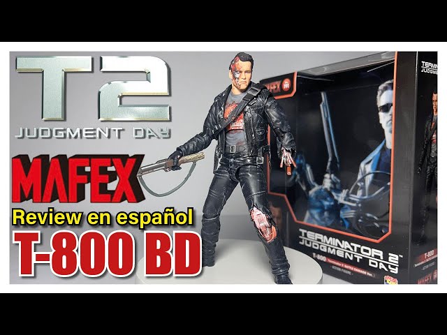 Vídeo relacionado con Medicom Terminator 2 MAFEX T-800 Battle Damage Ver. 16 cm