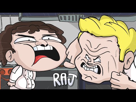 GORDON RAMSAY ANIMATED - RAJ THE WORST CHEF