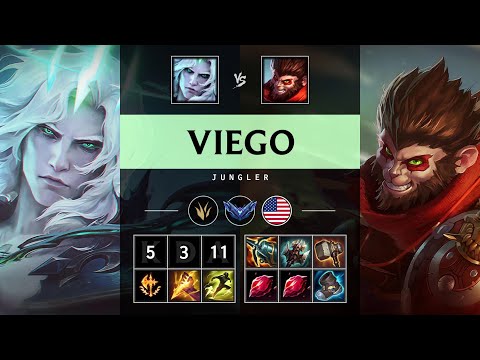 Viego Jungle vs Wukong - NA Diamond Patch 25.19