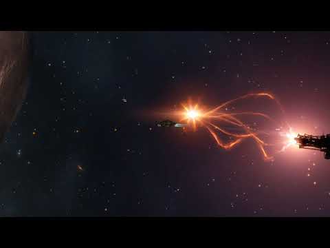 Eve Online Blowing up a moon rock