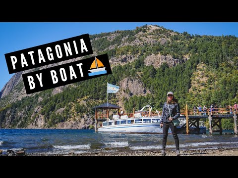 PATAGONIA BY BOAT ?️ | Cruising on Glacial Lake Lacar in San Martín de los Andes, Argentina ??