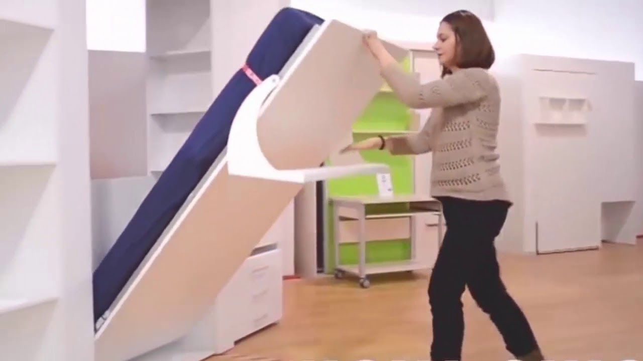 Top 10 Space Saving Furniture Ideas - Hidden Storage Ideas - Amazing Inventions