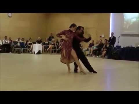  Emiliano Pilloni  and  Pamela Natalia Mármol  are  dancing  to  "  Reliquias Porteñas  "  by  Francisco Canaro