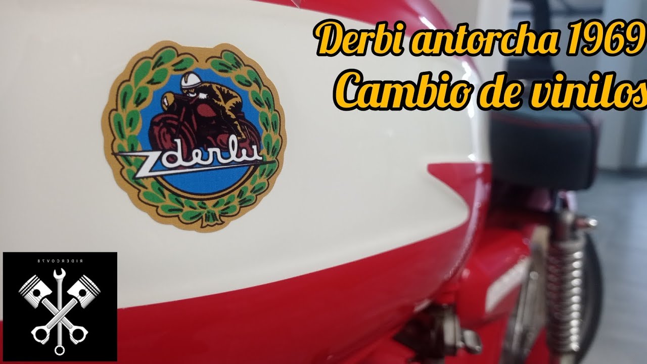 Watch Cambio de pegatinas Derbi antorcha 1969 49cc #motosclassicas #derbi Now Cambio de pegatinas Derbi antorcha 1969 49cc #motosclassicas #derbi