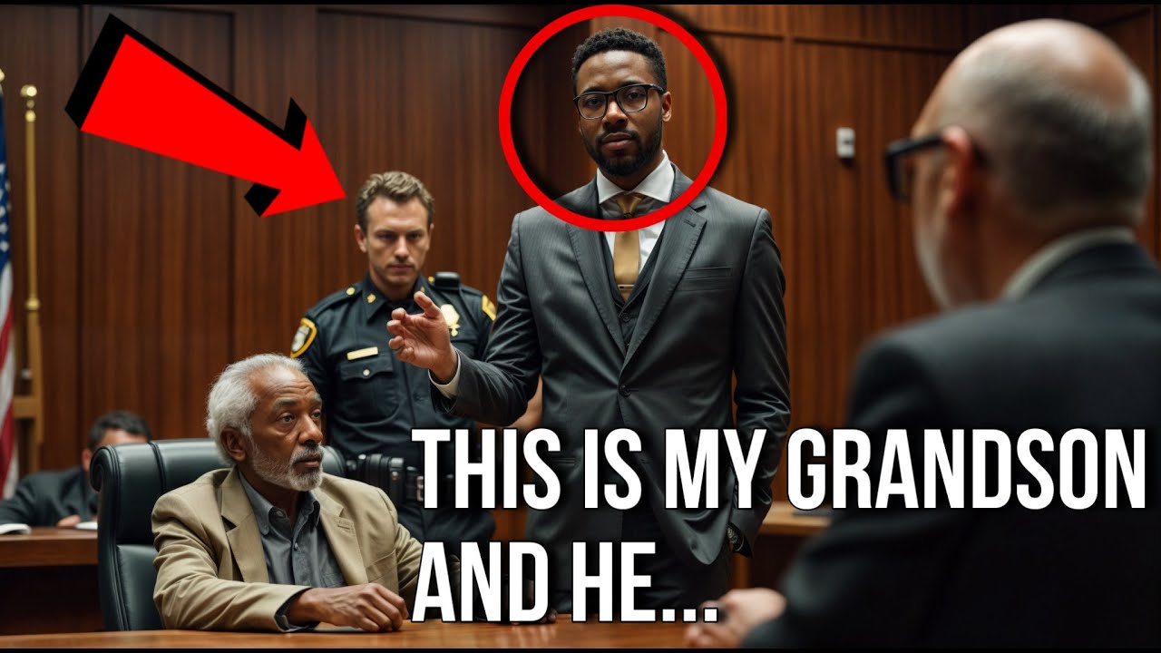 White Cops Frame Elderly Black Man, But His Grandson Turns the Courtroom Upside Down