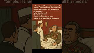 Download lagu Why Brezhnev Needed Breast Surgery 😅 | Soviet Humor #Shorts#DarkHumor #Communism #PoliticalSatire mp3