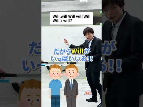 【和訳せよ】Will, will Will will Will Will&rsquo;s will? ってどういう意味？ #shorts