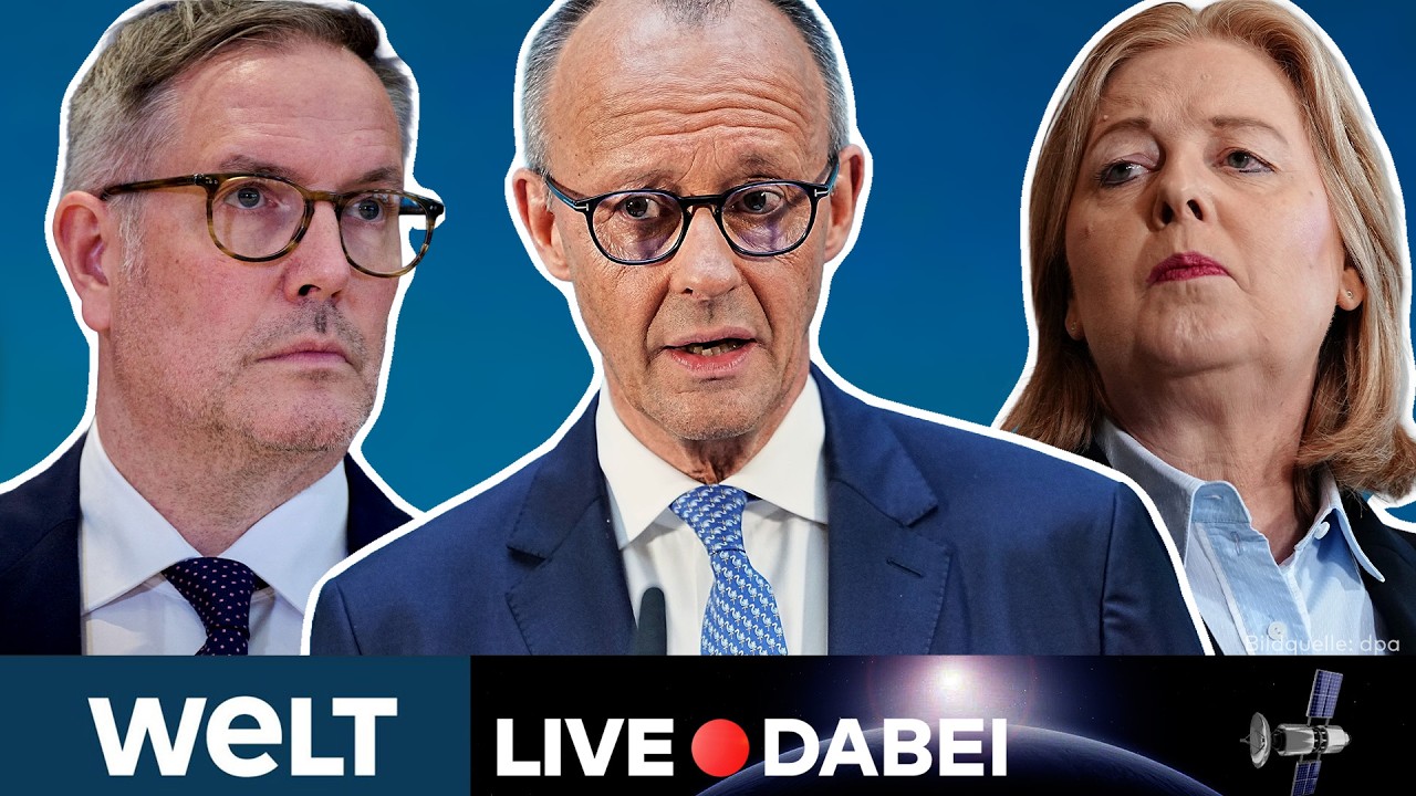 BUNDESTAG: Bärbel Bas wird entlassen! Friedrich Merz gibt Regierungserklärung ab | LIVESTREAM