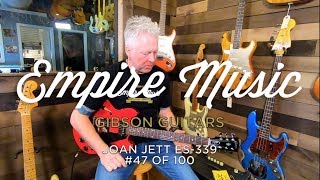 Video thumbnail for Gibson Joan Jett ES-339 #47 OF 100 at Empire Music! by Empire Music