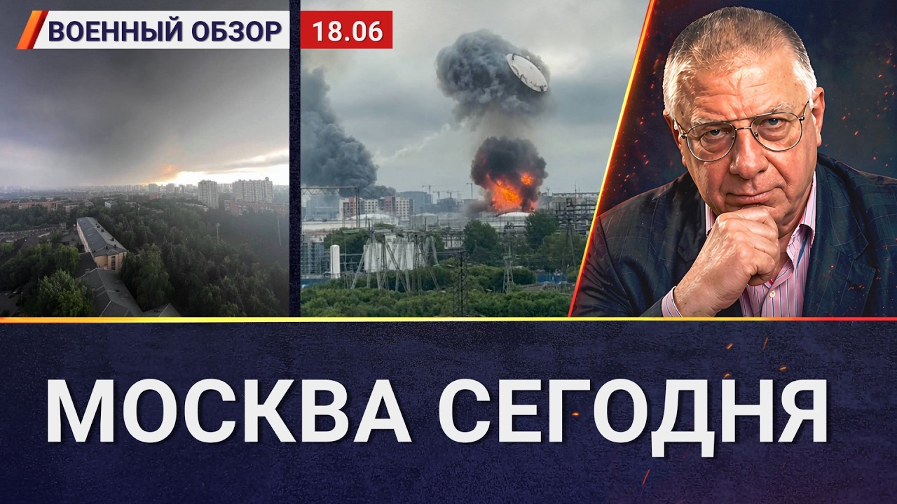 Апокалиптические кадры атаки на Москву | Военный обзор Юрия Фёдорова