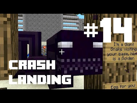 Crash Landing SMP Ep 14 - Pranked TWICE!! The Meteor, the Snake, and the Petty Theft!