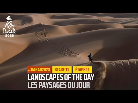 Landscapes of the Stage 11  - #Dakar2023