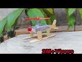 How To Make Flying Helicopter With MatchBox Helicopter Toy Diy