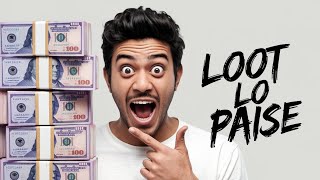 Loot lo paise,#howtomakemoneyonline #trending #onlineearning