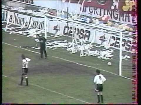 1991 September 18 Sporting Gijon Spain 2 Partizan Belgrade Yugoslavia 0 UEFA Cup