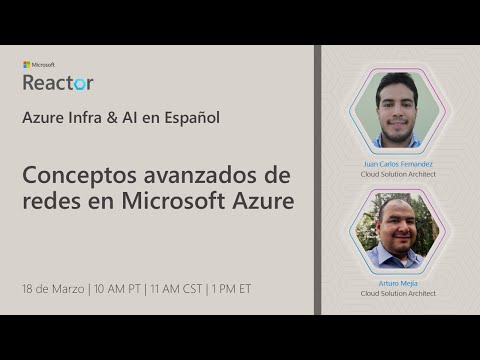 Conceptos avanzados de redes en Microsoft Azure
