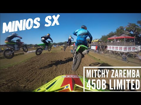 MiniOs Supercross - 450B Limited battles with Mitchy Zaremba