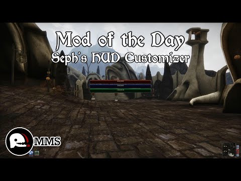 Morrowind Mod of the Day EP150 - Seph's HUD Customizer Showcase