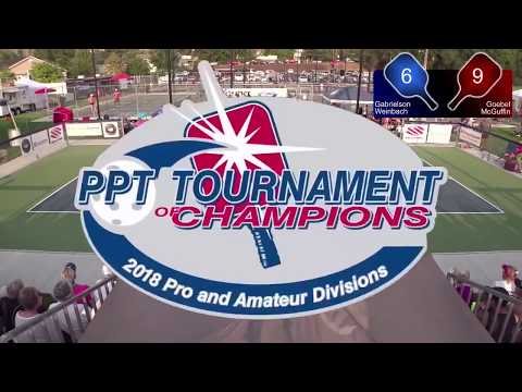 PickleBall Tournament of Champions Men's Doubles Pro Gold Medal Match
