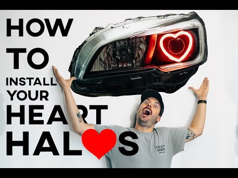 How To Mount Your Circuit Demon Heart Halos!